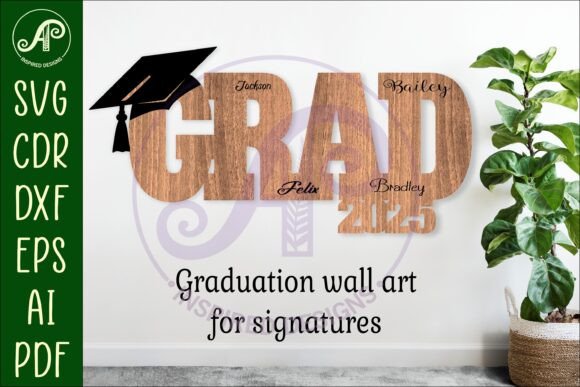 Download Graduation 2025 Signature Wall Sign. - Premium Resources