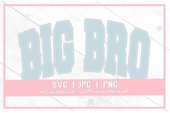 Download Retro Big Bro Varsity Bold Font Brother - Premium Resources