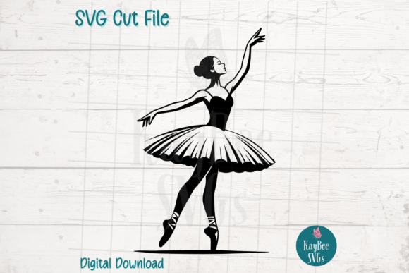 Download Ballerina Dancer SVG Cut File - Dancer svg Collection