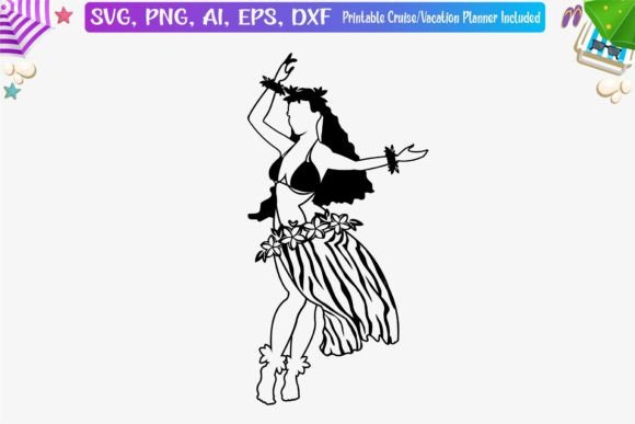 Download Hula Girls Svg, Hula Dancer Svg, Hawaii - Dancer svg Collection