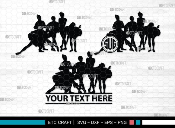 Download Dancer Team Monogram, Ballet Dancer Svg - Dancer svg Collection